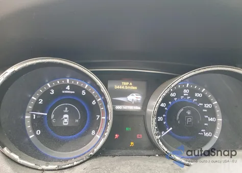 2014 Hyundai Sonata Se z USA, uszkodzony, nr VIN 5NPEC4AC5EH884671